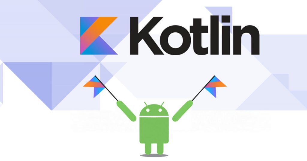 Logo Kotlin - lenguaje de programación amigable con Android