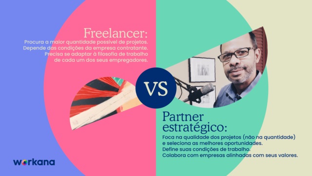 freelancer vs partner estrategico - infografico workana